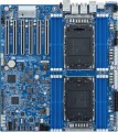 Płyta główna Gigabyte MS74-HB0 2x LGA4710 Intel Xeon 6 SoC (16x DIMM, 3x SlimSAS (12x SATA), 2xM.2, 2x10Gbe, 2x1Gbe, IPMI, E-ATX) - 2955849