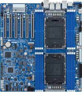 Płyta główna Gigabyte MS74-HB0 2x LGA4710 Intel Xeon 6 SoC (16x DIMM, 3x SlimSAS (12x SATA), 2xM.2, 2x10Gbe, 2x1Gbe, IPMI, E-ATX)
