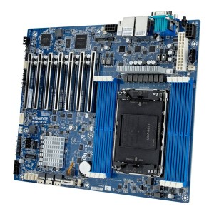 Płyta główna Gigabyte MS03-CE0 1x LGA4677 Intel Xeon Scalable 4/5gen C741 (8x DIMM, 3x SlimSAS (12x SATA), 1xM.2, 2x 1Gbe IPMI, ATX)