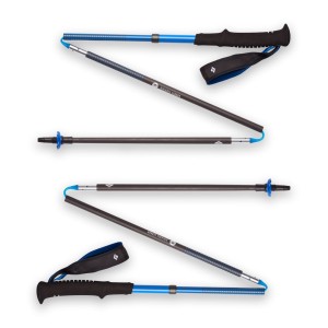 BLACK DIAMOND Distance Carbon Z-Pole kijek do trekkingu Unisex Składane