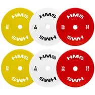 TPP ZESTAW TALERZY OLIMPIJSKICH TECHNICZNYCH PE 2 x 1.5 - 5 KG (18 KG) HMS