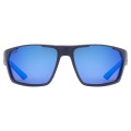 Uvex sportstyle 233 P Okulary do wielu sportów Unisex Oprawki pełne Granatowy (marynarski) - 2936570