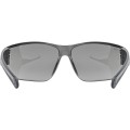 Okulary rowerowe UVEX Equate, black matt/smoke - 2956564