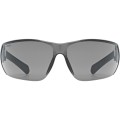 Okulary rowerowe UVEX Equate, black matt/smoke - 2956567