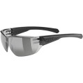 Okulary rowerowe UVEX Equate, black matt/smoke - 2956568