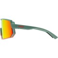 Uvex sportstyle 235 Okulary do wielu sportów Unisex Półobwódkowe Zielony, Czerwony - 2936613