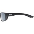 Uvex sportstyle 233 P Okulary do wielu sportów Unisex Oprawki pełne Czarny - 2936598