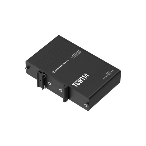 Teltonika TSW114000000 przełącznik sieciowy Nie zarządzany Gigabit Ethernet (10/100/1000) Czarny - 2957010