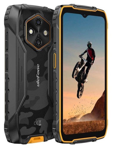 Ulefone RugKing 4 Pro 16,7 cm (6.56") Dual SIM Android 15 4G USB Type-C 8 GB 256 GB 10200 mAh Pomarańczowy - 2957799