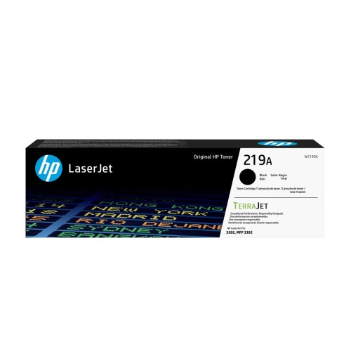 HP Oryginalny wkład z czarnym tonerem 219A LaserJet - 2939094