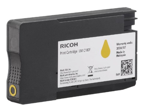 Ricoh 408520 kaseta z tonerem 1 szt. Oryginalny Żółty - 2958390
