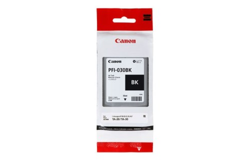 Canon PFI-030BK nabój z tuszem 1 szt. Oryginalny Czarny - 2958577