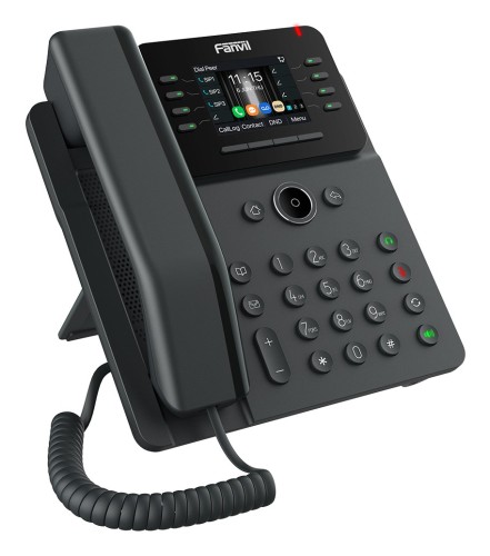 Fanvil V62W telefon VoIP Czarny 12 linii LCD - 2958701