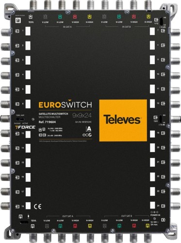 EuroSwitch Televes 9x9x24 ref. 719604 - 2958703