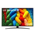 LG NanoCell AI 43NANO81A6A 109,2 cm (43") 4K Ultra HD Smart TV Wi-Fi Czarny - 2958769