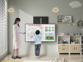 Wyposażenie - wspornik - góra-dół - do telewizora - interaktywny - plastik, stal nierdzewna, aluminium - (55"-86") - montaż na ścianie - 2959013