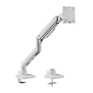 Wspornik biurka Equip 17"-49"/1TFT 180° Sprężyna gazowa 20Kg biały detaliczny