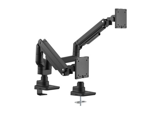 Uchwyt biurkowy 17"-35"/2TFT 360° Sprężyna gazowa 20Kg detaliczny - 2959172