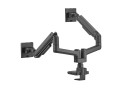 Uchwyt biurkowy 17"-35"/2TFT 360° Sprężyna gazowa 20Kg detaliczny - 2959168