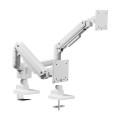 Equip 650183 uchwyt / stojak do monitorów 88,9 cm (35") Biurko Biały - 2959193