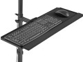 Wyposażenie - Wózek na płaski panel / obudowa komputera - plastikowa, stal nierdzewna - rozmiar ekranu: 43,2-81,3 cm (17"-32") - wolnostojący - 2959225