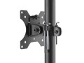 Wyposażenie - Wózek na płaski panel / obudowa komputera - plastikowa, stal nierdzewna - rozmiar ekranu: 43,2-81,3 cm (17"-32") - wolnostojący - 2959233
