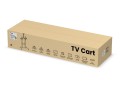 Equip 650631 uchwyt do telewizorów 2,54 m (100") Czarny - 2959243