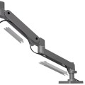 Ergotron LX Pro Series 45-682-293 uchwyt / stojak do monitorów 86,4 cm (34") Biurko Ciemny Szary - 2940295