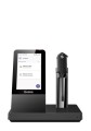 Yealink WH67 UC Zestaw słuchawkowy Bezprzewodowy Nauszny, Opaska na głowę, Opaska na szyję Biuro/centrum telefoniczne Bluetooth Podstawka do ładowania Czarny - 2959814