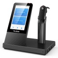 Yealink WH67 UC Zestaw słuchawkowy Bezprzewodowy Nauszny, Opaska na głowę, Opaska na szyję Biuro/centrum telefoniczne Bluetooth Podstawka do ładowania Czarny - 2959812