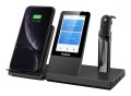 Yealink WH67 UC Zestaw słuchawkowy Bezprzewodowy Nauszny, Opaska na głowę, Opaska na szyję Biuro/centrum telefoniczne Bluetooth Podstawka do ładowania Czarny - 2959810