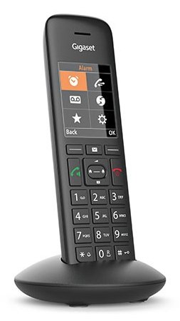 Gigaset C570HX Telefon analogowy/DECT Nazwa i identyfikacja dzwoniącego Czarny - 2959845