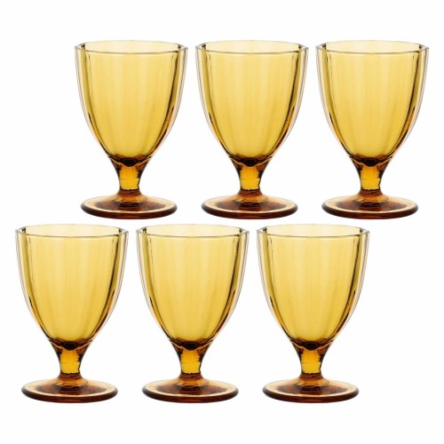 Zestaw 6 kieliszków Amami - Bursztynowy, 300 ml - 2959900