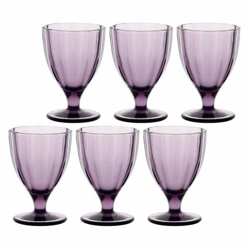 Zestaw 6 kieliszków Amami - Ametystowy, 300 ml - 2959902