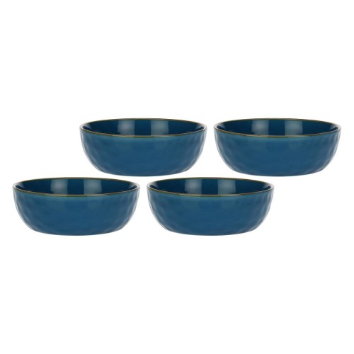 Zestaw 4 misek do sałatek Concerto Blu Avio - Granatowy, 20 cm - 2959923