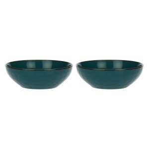Zestaw 2 misek do sałatek Concerto Ottanio - Niebiesko-zielony, 26 cm