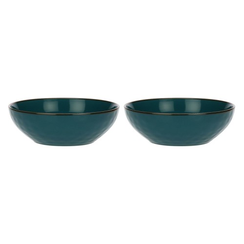 Zestaw 2 misek do sałatek Concerto Ottanio - Niebiesko-zielony, 26 cm - 2959936