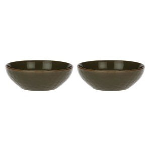 Zestaw 2 misek do sałatek Concerto Grigio Tortora - Szaro-brązowy, 26 cm