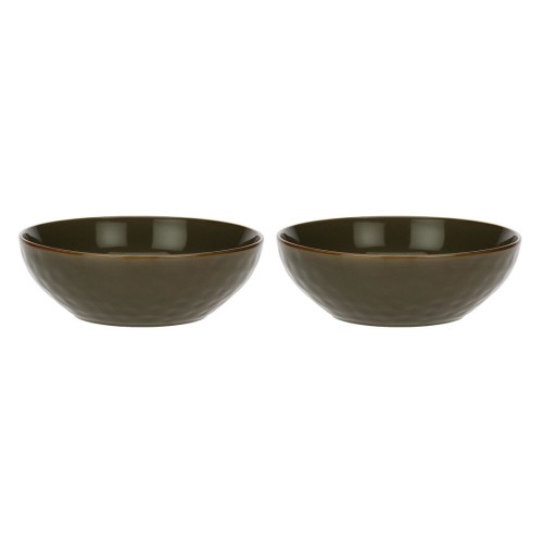 Zestaw 2 misek do sałatek Concerto Grigio Tortora - Szaro-brązowy, 26 cm - 2959939