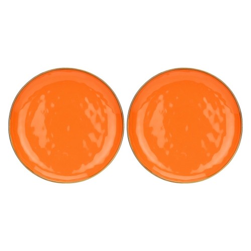 Zestaw 2 półmisków okrągłych Concerto Arancione - Pomarańczowy, 32 cm - 2959941
