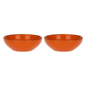 Zestaw 2 misek do sałatek Concerto Arancione - Pomarańczowy, 26 cm