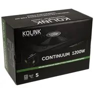 Zasilacz Kolink Continuum 80 PLUS Platinum, modułowy - 1200 Watt - 2960146