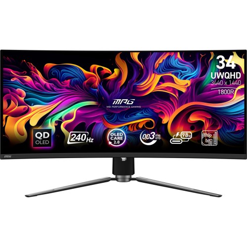 MSI Monitor 34" MPG 341CQPX QD-OLED UWQHD 240Hz - 2929761