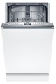 Zmywarka BOSCH SPH4EKX17E do zabudowy w pełni zintegrowana, 45 cm, zawiasy ślizgowe Vario - 2922617