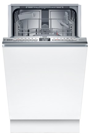 Zmywarka BOSCH SPH4EKX17E do zabudowy w pełni zintegrowana, 45 cm, zawiasy ślizgowe Vario - 2922617