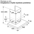 Okap BOSCH DWB63BC60 - 2921270
