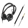 Sennheiser HD 25 PLUS - Słuchawki profesjonalne, zamknięte, przewód prosty i spiralny, dodatkowe poduszki welurowe, pokrowiec - 2928621