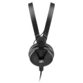 Sennheiser HD 25 PLUS - Słuchawki profesjonalne, zamknięte, przewód prosty i spiralny, dodatkowe poduszki welurowe, pokrowiec - 2928624