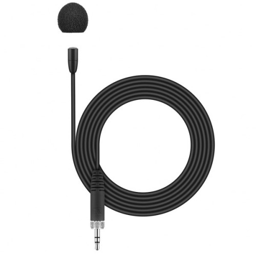 Sennheiser MKE ESSENTIAL BLACK EW - Mikrofon miniaturowy dookólny, czarny, złącze jack 3,5 - 2928588