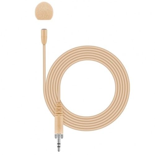 Sennheiser MKE ESSENTIAL BEIGE EW - Mikrofon miniaturowy dookólny, beżowy, złącze jack 3,5 - 2928587
